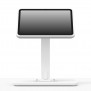 Portable 360 Rotating & Tilting VESALite Microsoft Surface Pro 12 in. Stand [Front Ortho View] - White
