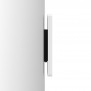 Permanent Fixed Glass Mount - 10.9-inch iPad 10th Gen - White [Side View]