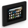 VidaMount On-Wall Tablet Mount - Amazon Fire 7th Gen HD8 - Black [Iso Wall View]