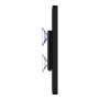 Removable Fixed Glass Mount - 12.9-inch iPad Pro 4th Gen - Black [Side View]