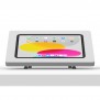 Flippable Desk Stand w. VESA Enclosure - Light Grey [Front View]