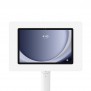 Fixed VESA Floor Stand - Samsung Galaxy Tab A9+ 10.9 (11") - White [Tablet Front 45 Degrees]