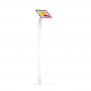 Open Fixed VESA Floor Stand - 10.9-inch iPad 10th Gen - White [Full Front Isometric View]
