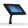 Flexible Desk/Wall Surface Mount - Samsung Galaxy Tab E 9.6 - Black [Front Isometric View]
