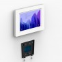 Fixed Slim VESA Wall Mount - Samsung Galaxy Tab A7 10.4 - White [Slide to Assemble]