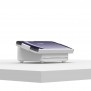 Fixed Tilted 15° Open Desk / Surface Mount - Samsung Galaxy Tab A9 8.7 - White [Front Isometric View]