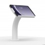 Open Fixed Desk/Wall Surface Mount - Samsung Galaxy Tab A9 8.7 - White [Front Isometric View]