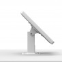 360 Rotating & Tilting Enclosed Samsung Galaxy Tab A11+ 11" Mount at 45º Tilt Forward [Side Ortho View] - White