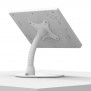 Flexible Enclosed Samsung Galaxy Tab A11+ 11" Desk / Table Stand [Rear Iso View] - White