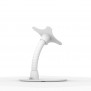 Flexible Desk / Table Stand [Rear Iso View] - White