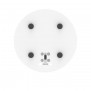 Base Piece Detail | Flexible Desk / Table Stand [Bottom View] - White