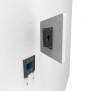 Disassembled View | Fixed Enclosed Samsung Galaxy Tab A11+ 11" Removable Wall Mount [Behind-the-tablet View] - White