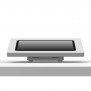 Fixed Tilt Enclosed Samsung Galaxy Tab A11+ 11" Desk / Table Mount - Stand [Front Low Angle View] - Light Grey