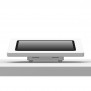 Fixed Tilt Enclosed Samsung Galaxy Tab A11+ 11" Desk / Table Mount - Stand [Front Low Angle View] - White