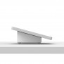 Fixed Tilt Enclosed Microsoft Surface Pro 12 Desk / Table Mount - Stand [Side Ortho View] - White