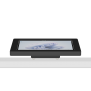 Fixed Tilted 15° Desk / Surface Mount - Microsoft Surface Pro 9- Black [Front View]