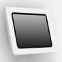 Fixed Tilt Enclosed Microsoft Surface Pro 12 Wall Mount [Front Iso View] - White