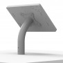 Fixed Enclosed Microsoft Surface Pro 12 Desk / Table Surface Mount [Rear Iso View] - Light Grey