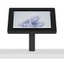 Fixed Desk/Wall Surface Mount - Microsoft Surface Pro 9 - Black [Front View]