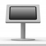 Fixed Enclosed Samsung Galaxy Tab A11+ 11" Desk / Table Stand [Front Ortho View] - Light Grey