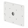 Fixed Desk/Wall Surface Mount - iPad Mini (6th Gen) - White [Back Isometric View]