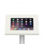 Fixed VESA Floor Stand - iPad 2, 3 & 4 - White [Tablet Front View]