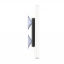 Removable Fixed Glass Mount - 10.5-inch iPad Pro - White [Side View]