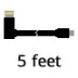 5 ft (1500mm) USB Micro B to Lightning Cable - +€36.69