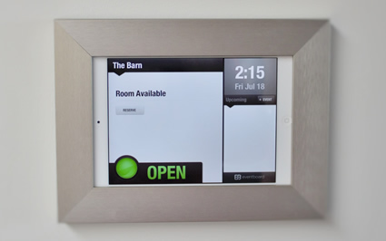 vidamount ipad metal on wall frame enclosure