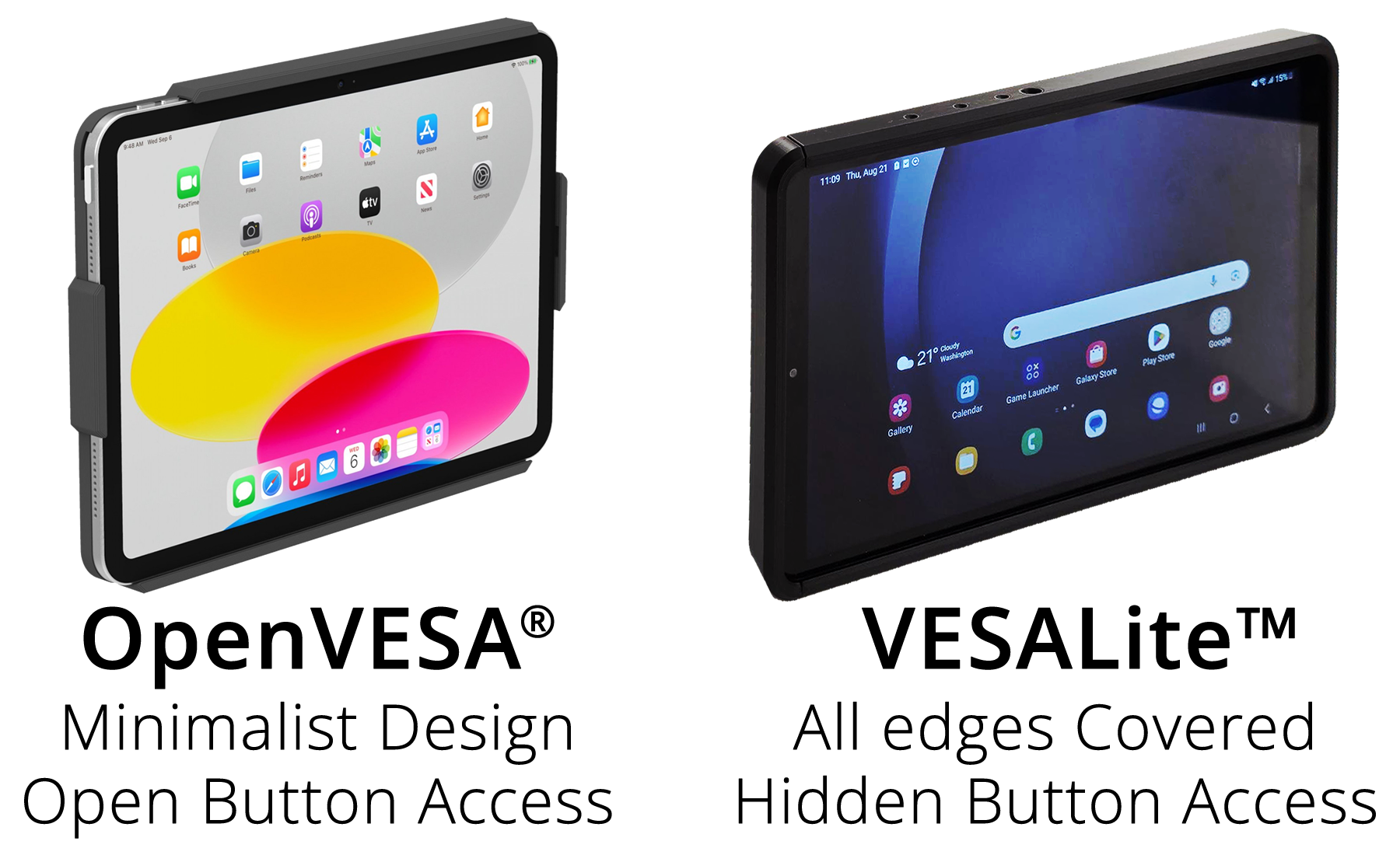 OpenVESA and VESALite Enclosures