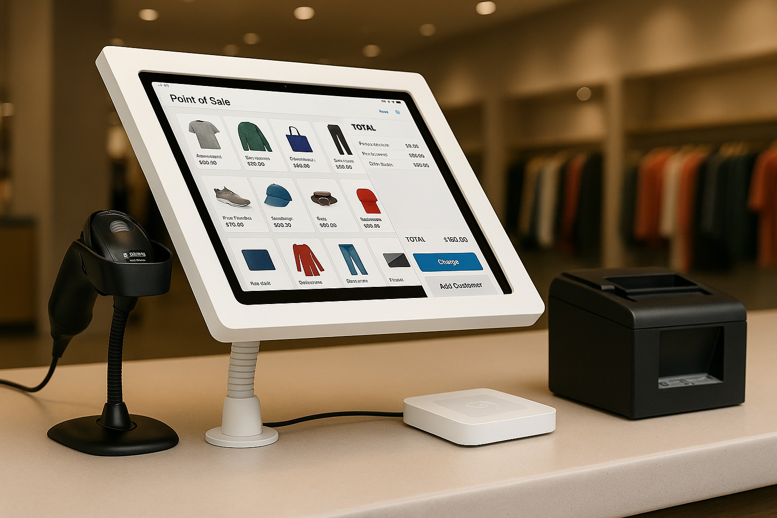 Ideal for Point of Sale Applications