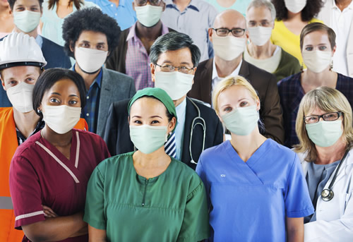 frontline healthcare and essential workers