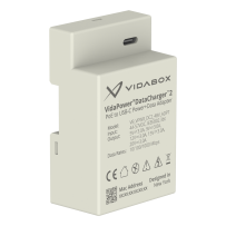48V VidaCharger 802.3bt PoE to USB-C Power Adapter - Output