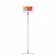 Fixed VESA Floor Stand - 10.2-inch iPad 7th Gen - White [Full Front View]