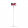Fixed VESA Floor Stand - 11-inch iPad Pro - White [Full Front View]