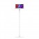  Fixed VESA Floor Stand - 12.9-inch iPad Pro 4th Gen - White [Full Front View]