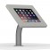 Fixed Desk/Wall Surface Mount - iPad 2, 3 & 4 - Light Grey [Front Isometric View]