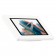 Adjustable Tilt Surface Mount - Samsung Galaxy Tab A8 10.5 - White [Front Isometric View]