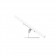 Adjustable Tilt Surface Mount - 12.9-inch iPad Pro 3rd Gen - White [Side View 45 Degrees]