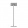 Fixed VESA Floor Stand - Samsung Galaxy Tab A 10.1 (2019 version) - Light Grey [Full Back View]