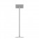Fixed VESA Floor Stand - Samsung Galaxy Tab A7 Lite 8.7 - Light Grey [Full Back View]