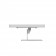 Adjustable Tilt Surface Mount - iPad Mini 4 & 5 - Light Grey [Side View Horizontal]