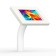 Fixed Desk/Wall Surface Mount - Samsung Galaxy Tab 4 7.0 - White [Front Isometric View]