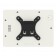 Removable Tilting Glass Mount - iPad Mini 1, 2 & 3 - White [Back]