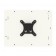 Removable Tilting Glass Mount - 12.9-inch iPad Pro - White [Back]