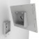 Fixed Tilted 15° Wall Mount - 12.9-inch iPad Pro 3rd Gen - White [Assembly View 1]