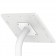 Fixed VESA Floor Stand - 12.9-inch iPad Pro 4th Gen - White [Tablet Back Isometric View]
