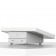Fixed Tilted 15° Desk / Surface Mount - Samsung Galaxy Tab E 8.0 - White [Back Isometric View]