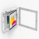 Exploded Iso Landscape View - White - On-Wall iPad / Tablet Enclosure