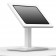 Portable 360 Rotating & Tilting Enclosed iPad Pro 13" (M4) Stand [Front Iso View] - White